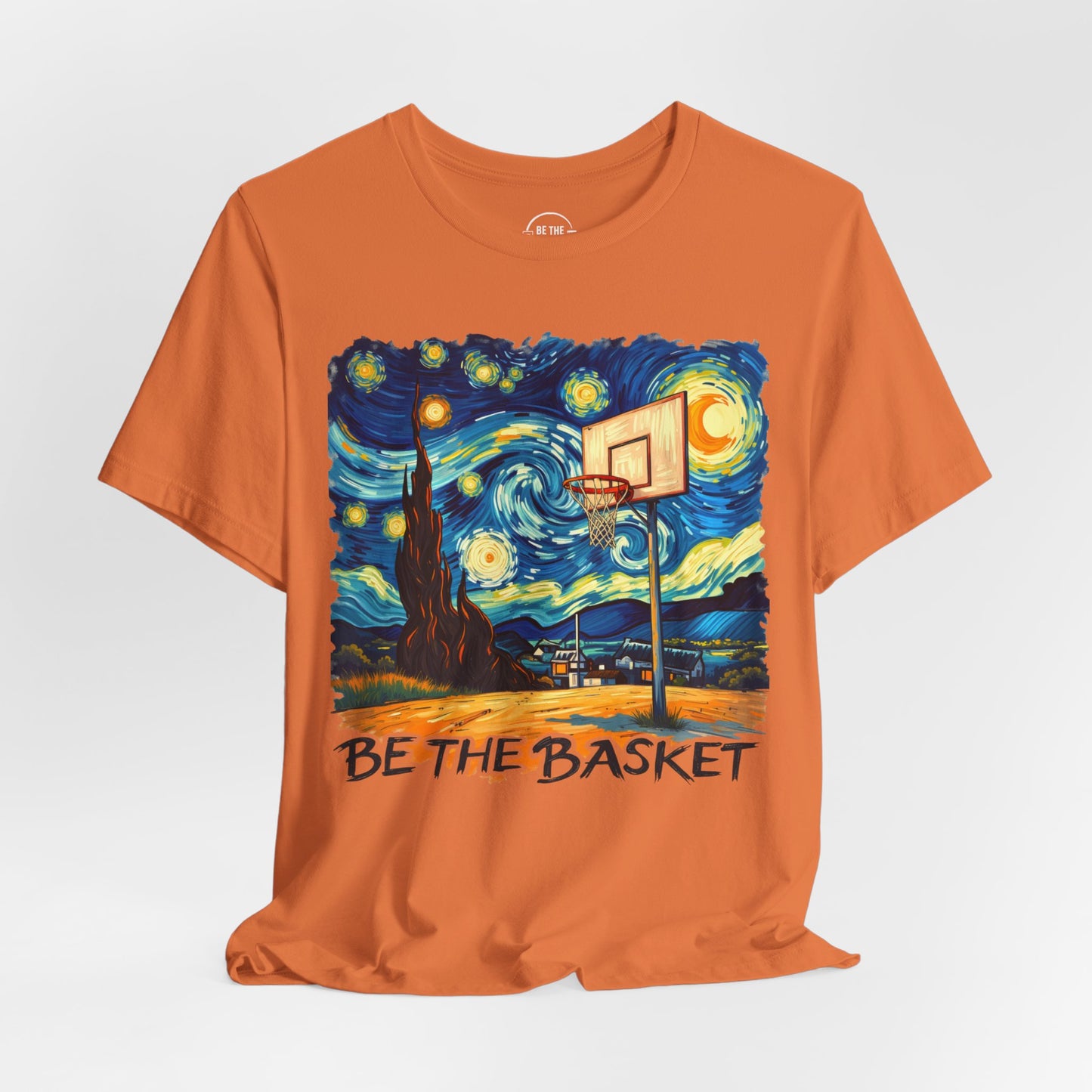 BE THE BASKET Basketball VG4 - Unisex Basketball T-Shirt
