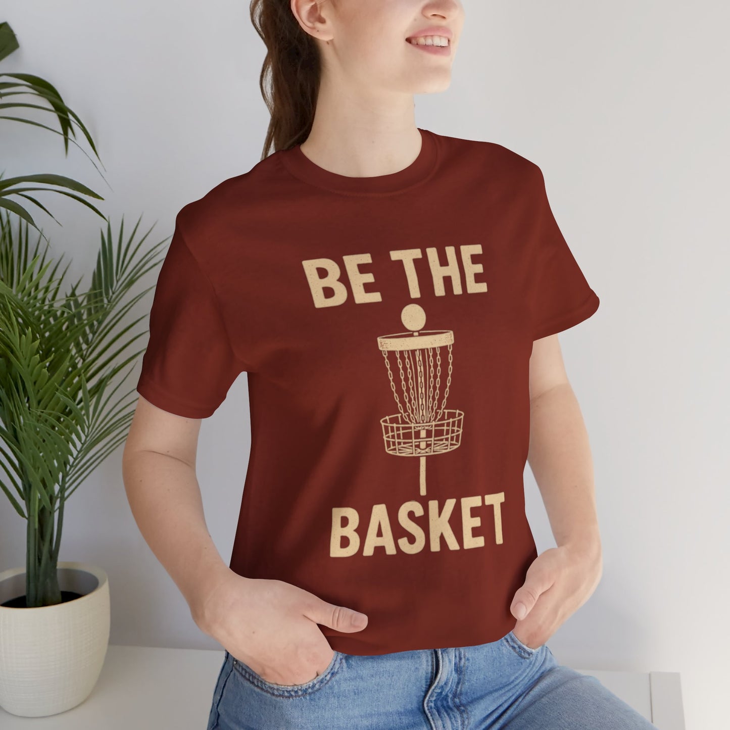 BE THE BASKET Disc Golf Basket OG 2  Unisex T-Shirt, Disc Golf Shirt