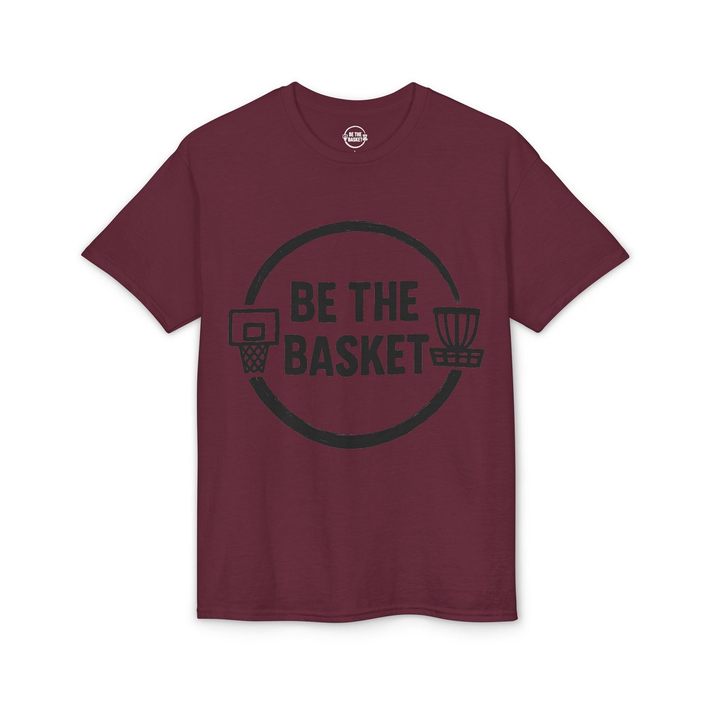 BE THE BASKET Black Logo Gear - Dry Blend T-shirt