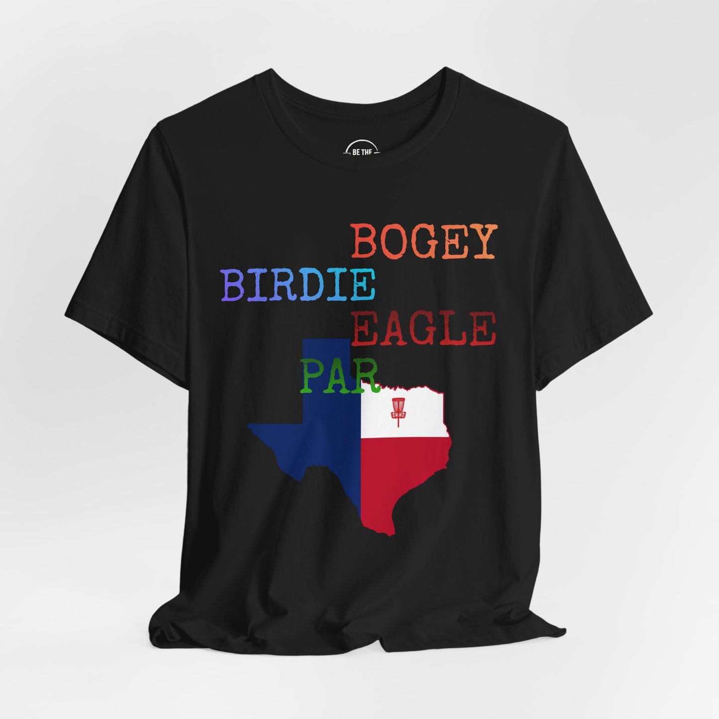 Bogey Birdie Eagle Par Disc Golf T-Shirt, Unisex Disc Golf Shirt