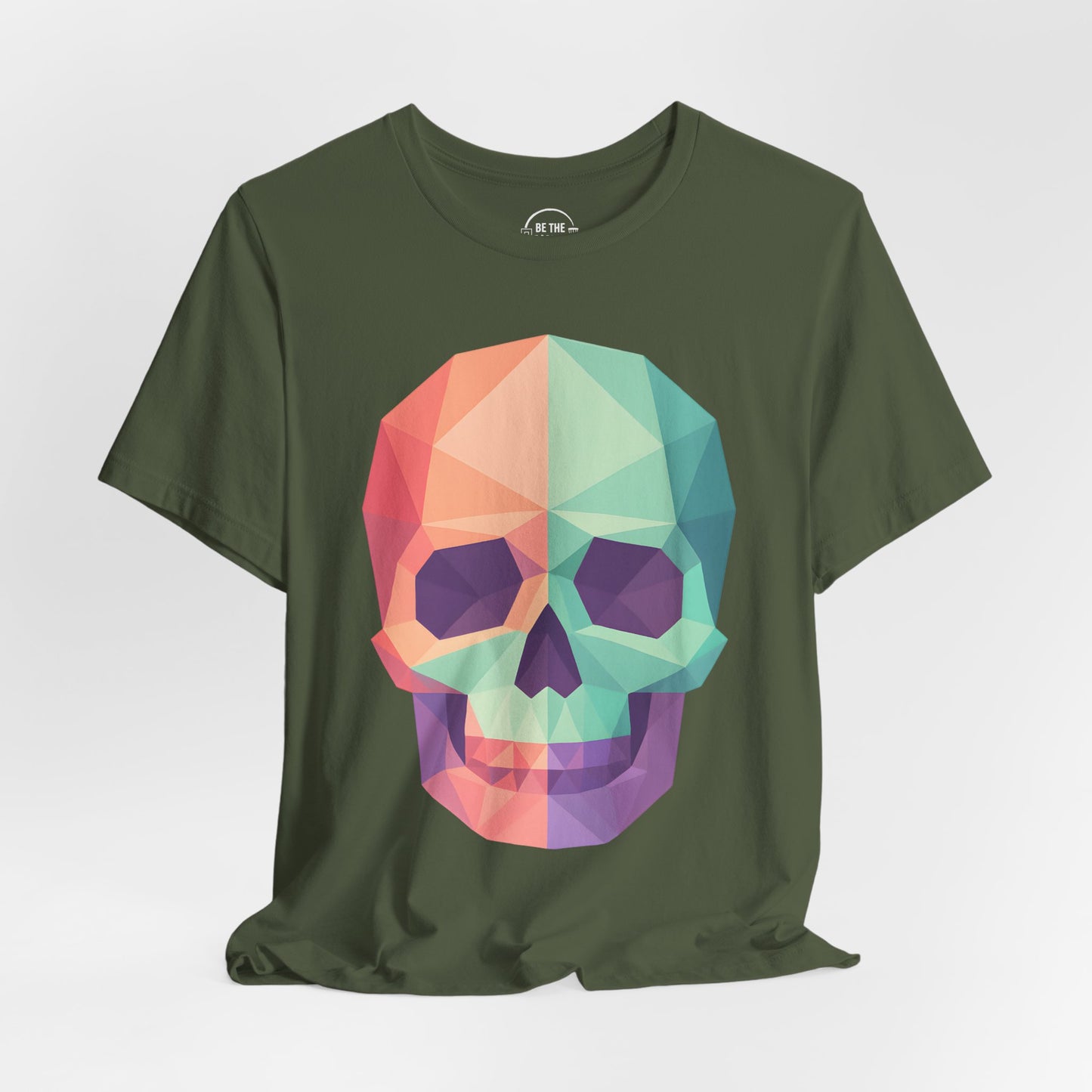 Geometric Skull Design Unisex T-Shirt