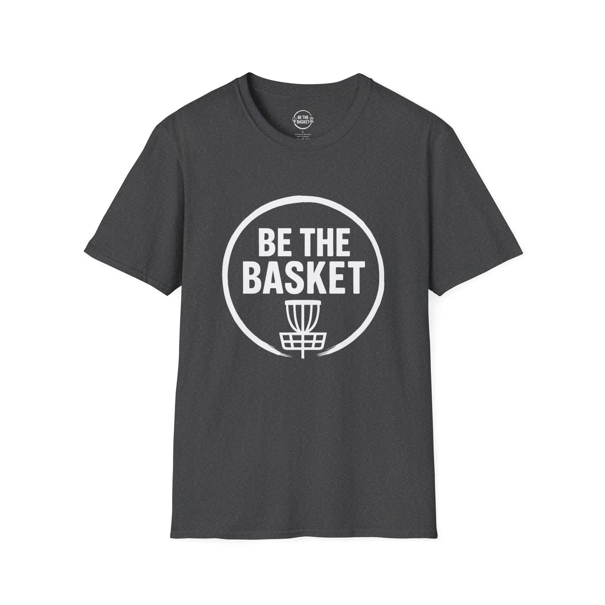 BE THE BASKET - Disc Golf Logo  - Gildan Unisex T-shirt