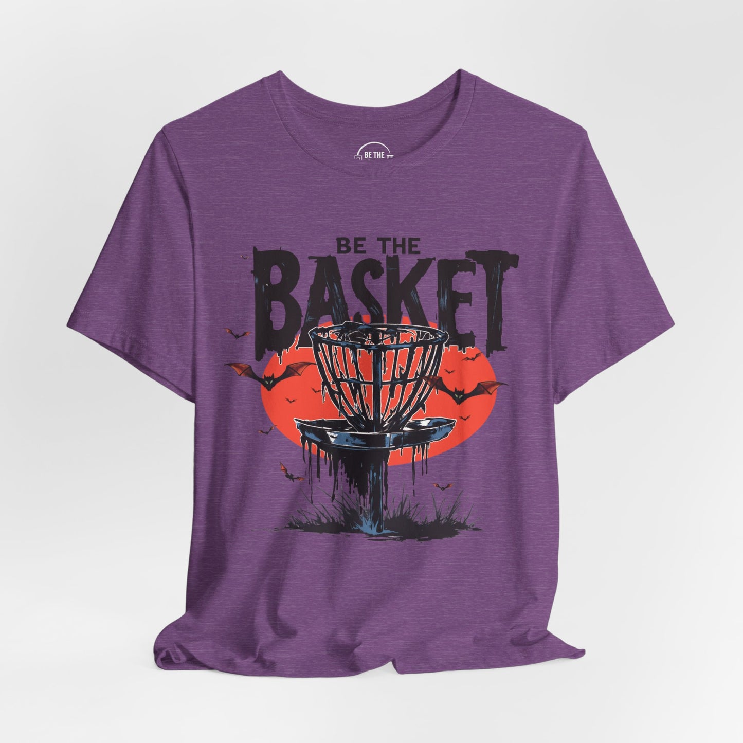 BE THE BASKET Disc Golf Halloween Design 16, Disc Golf Unisex T-Shirt