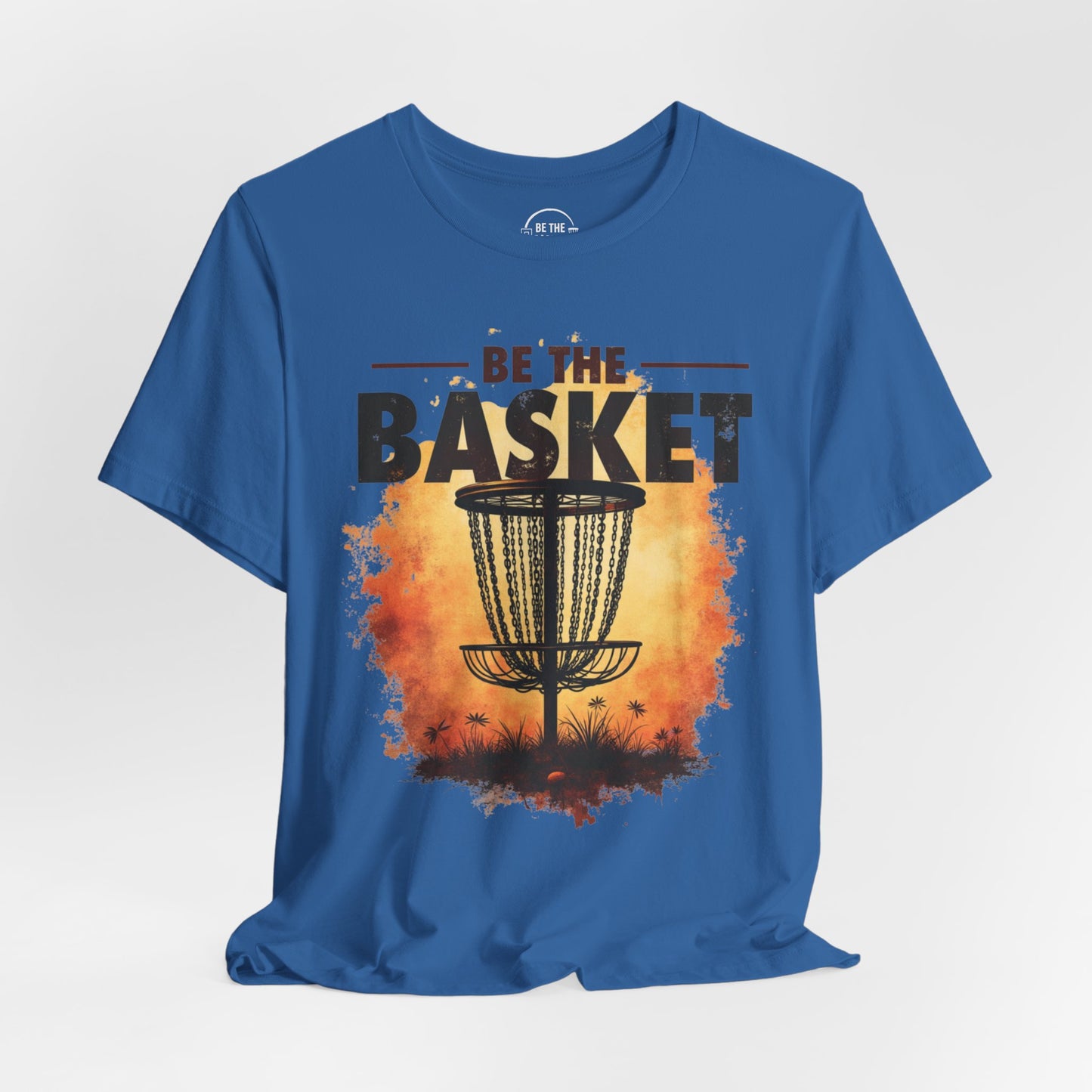BE THE BASKET Disc Golf Basket Fall Colors, Disc Golf Unisex T-Shirt