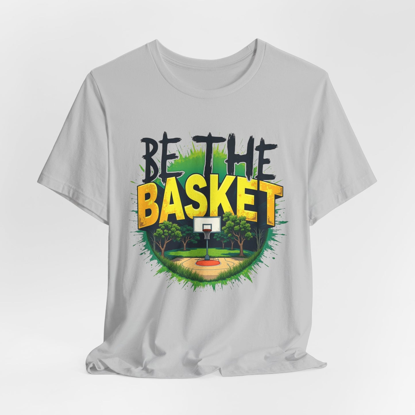 BE THE BASKET Basketball Outdoor Court 2 Unisex T-Shirt, Basketball Shirt
