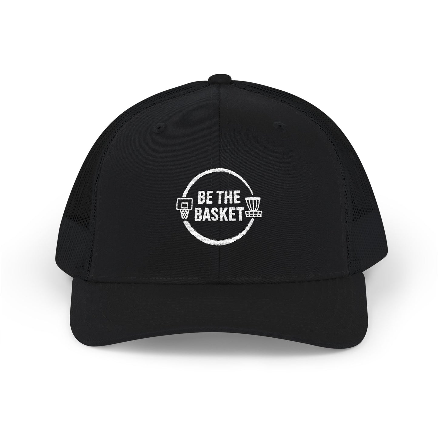 BE THE BASKET Logo Embroidered Trucker Cap