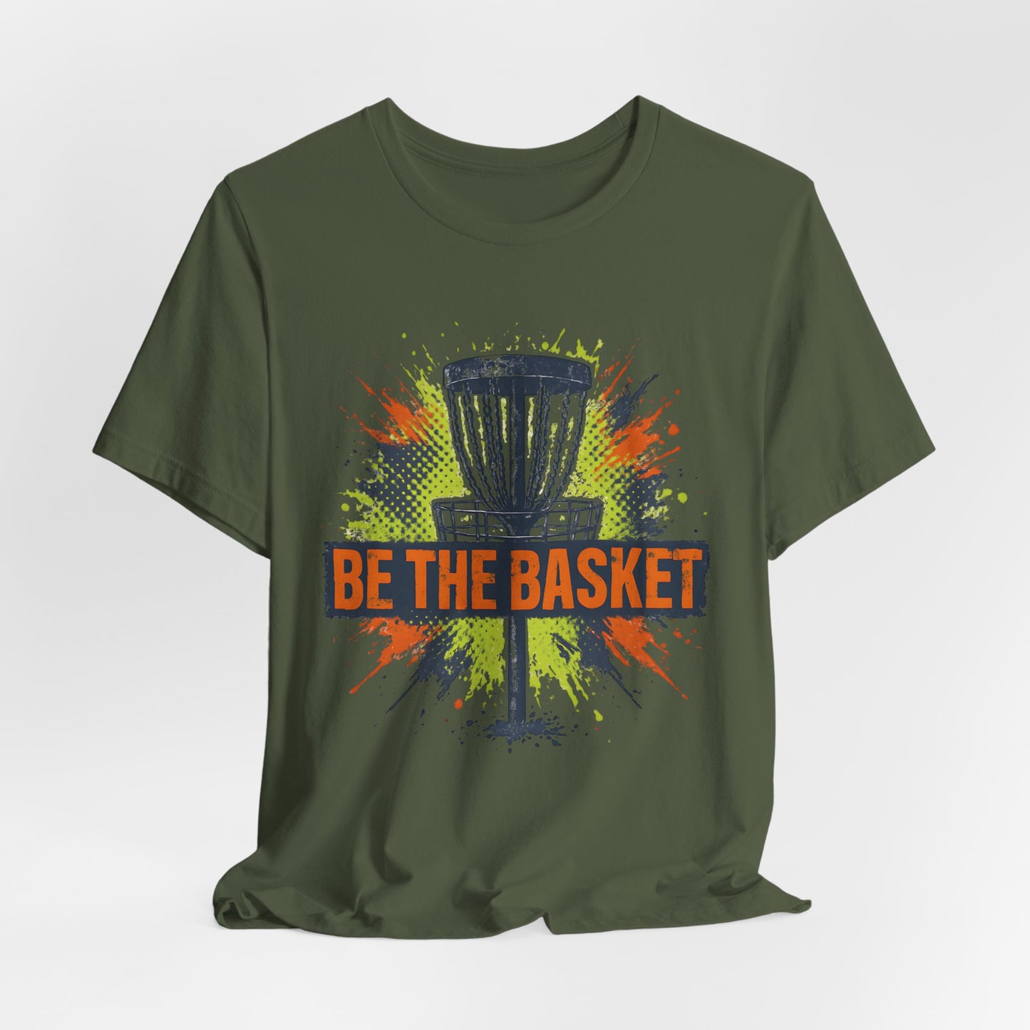 BE THE BASKET Disc Golf Basket Graffiti 7, Unisex T-Shirt