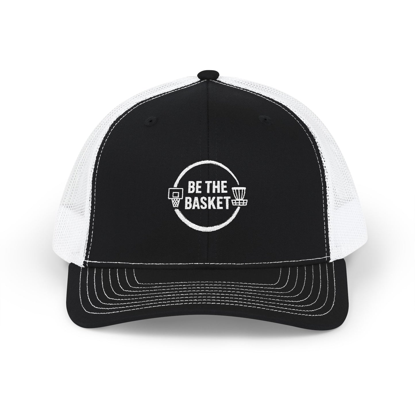 BE THE BASKET Logo Embroidered Trucker Cap