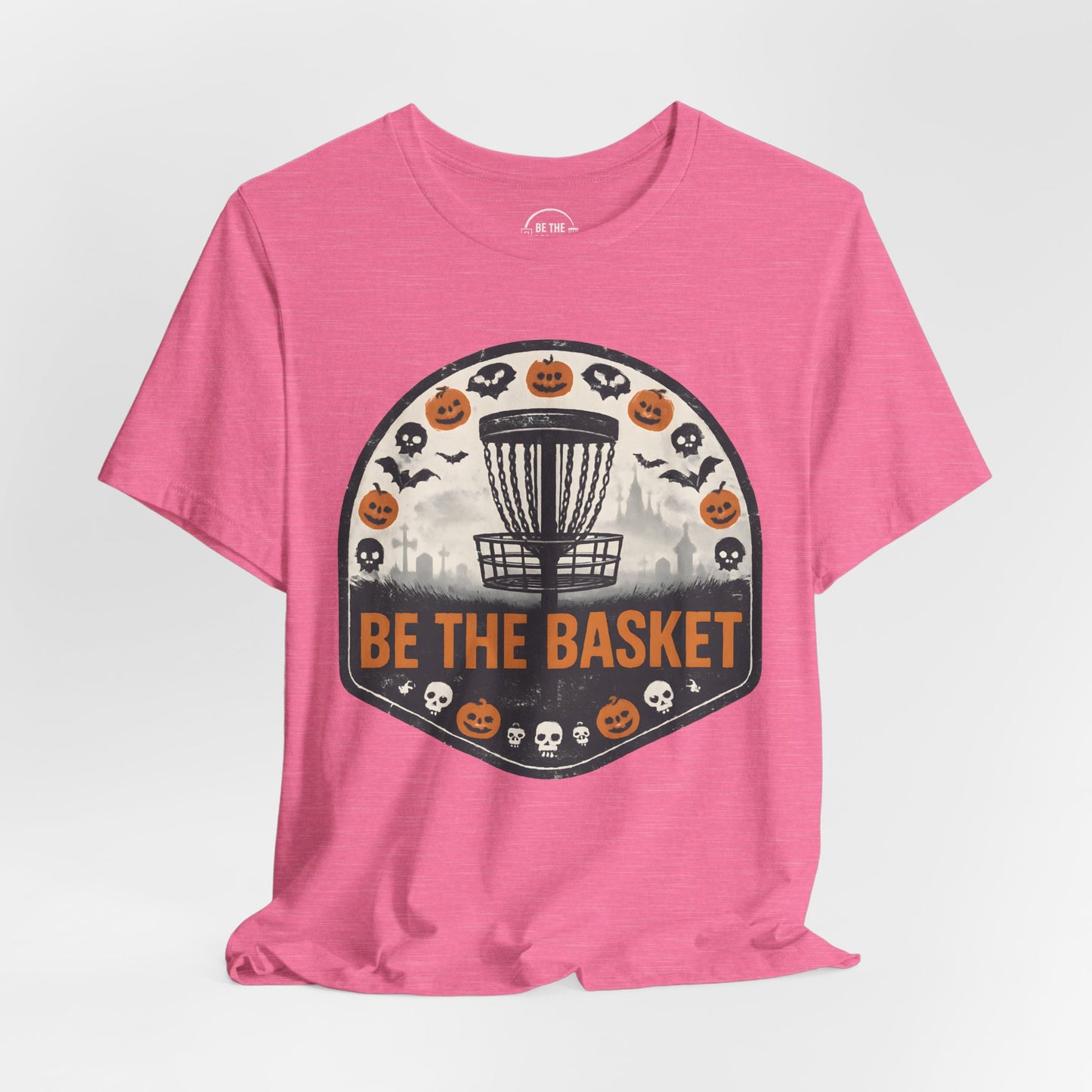 BE THE BASKET Disc Golf Halloween Design 21, Disc Golf Unisex T-Shirt