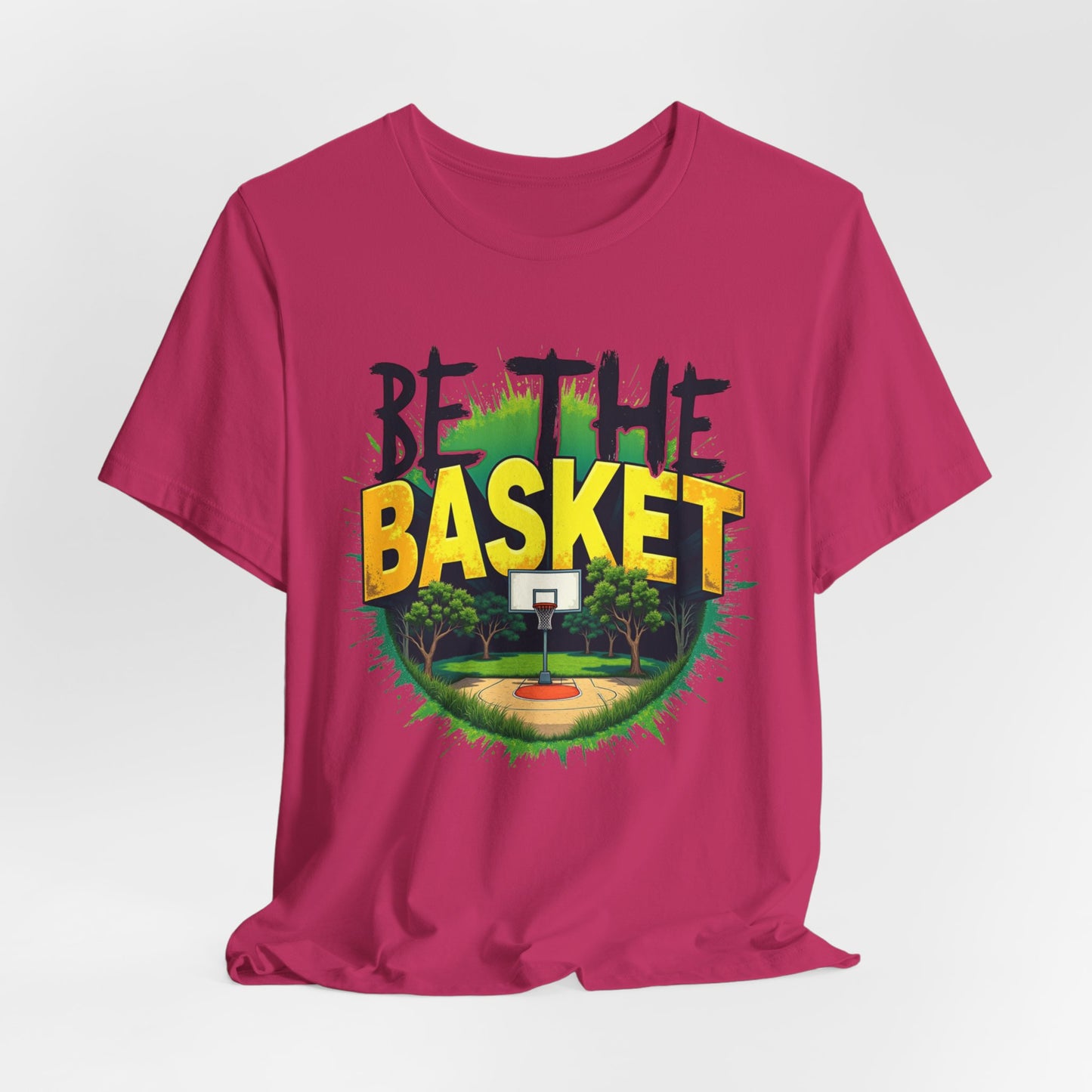 BE THE BASKET Basketball Outdoor Court 2 Unisex T-Shirt, Basketball Shirt