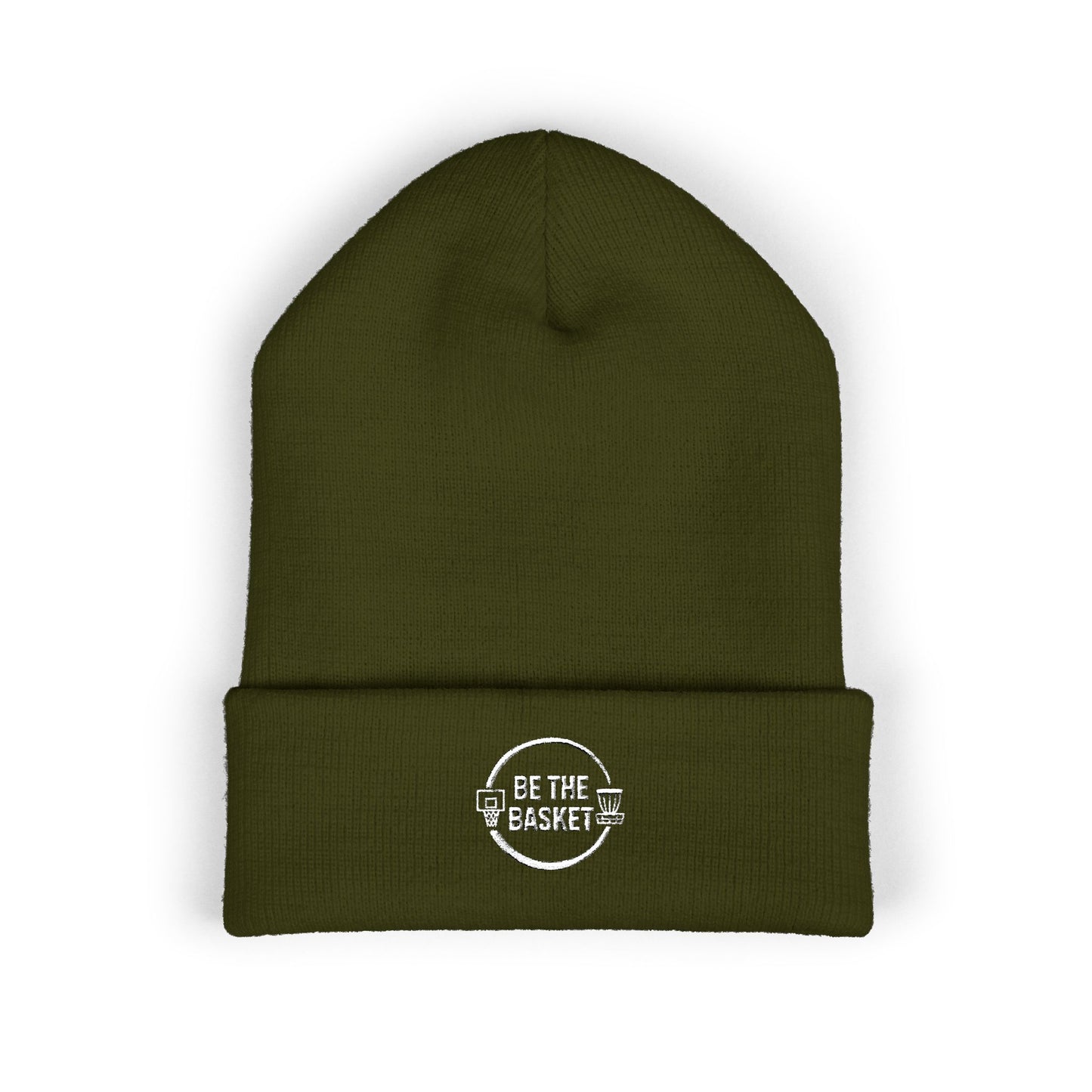 BE THE BASKET Logo Embroidered Beanie 2