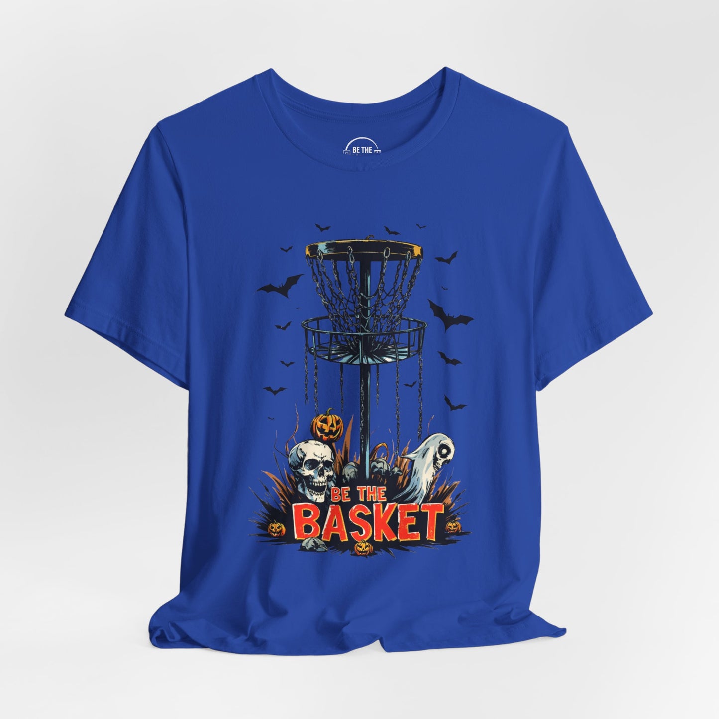 BE THE BASKET Disc Golf Halloween Design 12, Disc Golf Unisex T-Shirt