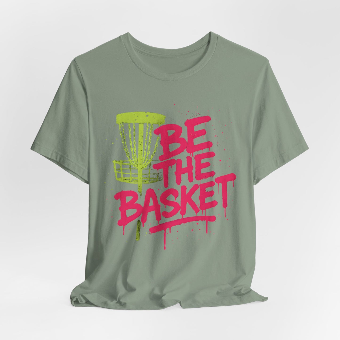 BE THE BASKET Disc Golf Basket Graffiti 5, Unisex T-Shirt