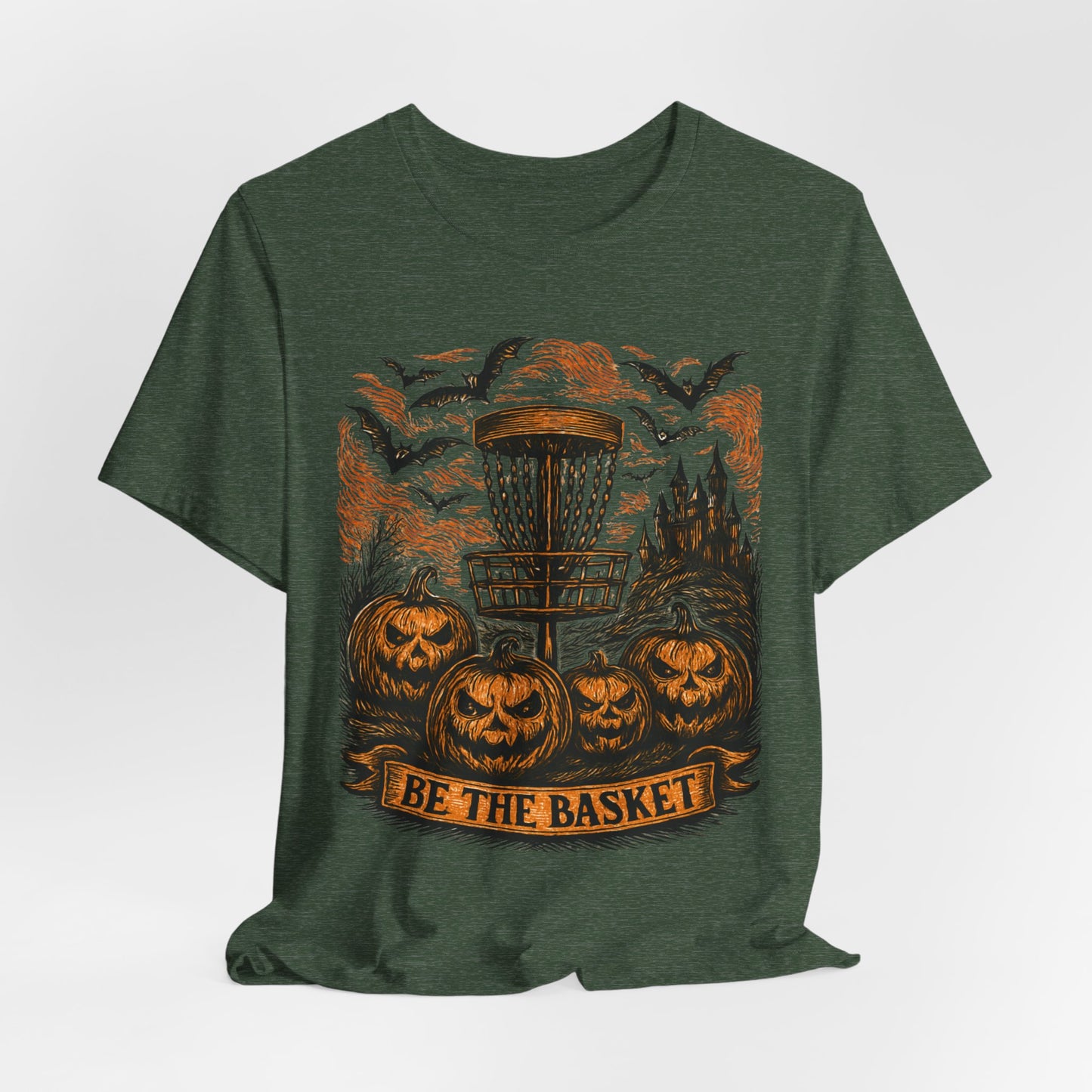 BE THE BASKET Disc Golf Halloween 2, Disc Golf Unisex T-Shirt