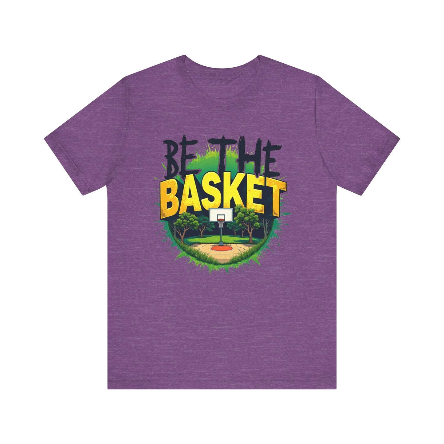 BE THE BASKET Basketball Outdoor Court 2 Unisex T-Shirt, Basketball Shirt