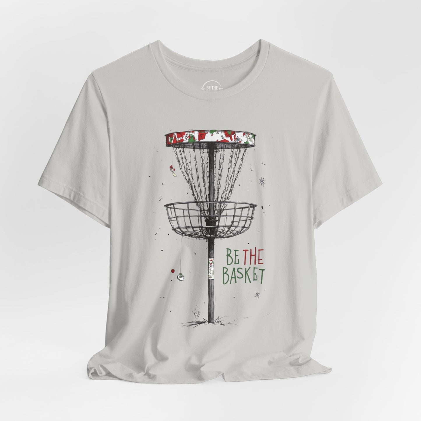 BE THE BASKET Disc Golf Christmas 13 - Disc Golf Unisex T-Shirt