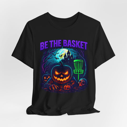 BE THE BASKET Disc Golf Halloween 4, Disc Golf Unisex T-Shirt