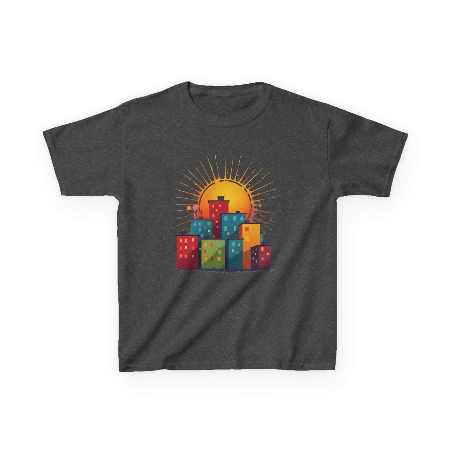 Kid's Sunny City Design, Unisex AwesomeT-Shirt