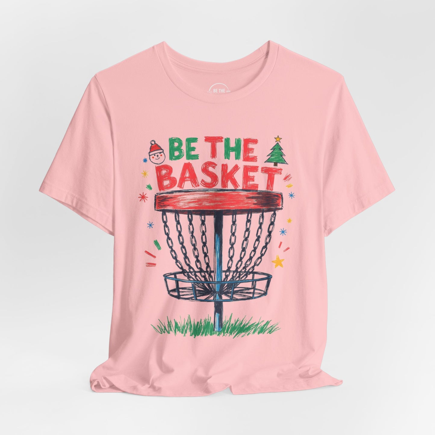 BE THE BASKET Disc Golf Christmas 14 - Disc Golf Unisex T-Shirt
