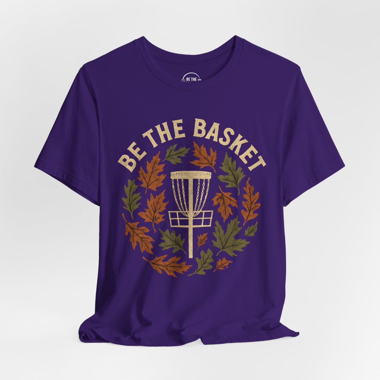 BE THE BASKET Disc Golf Fall Design 5, Disc Golf Unisex T-Shirt