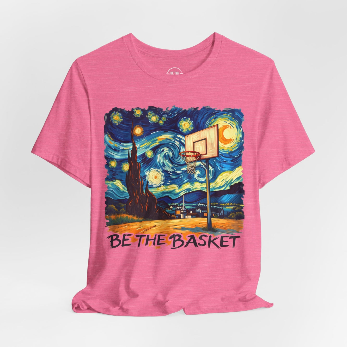 BE THE BASKET Basketball VG4 - Unisex Basketball T-Shirt