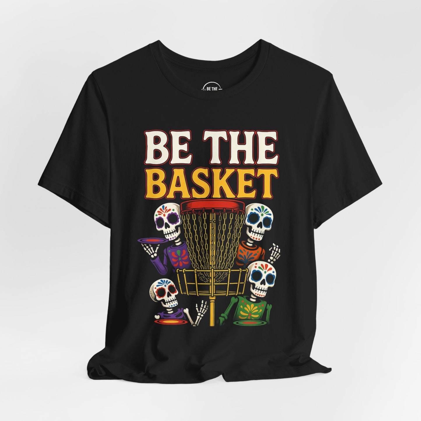 BE THE BASKET Disc Golf Cinco De Quatro 1 - Unisex Disc Golf T-Shirt