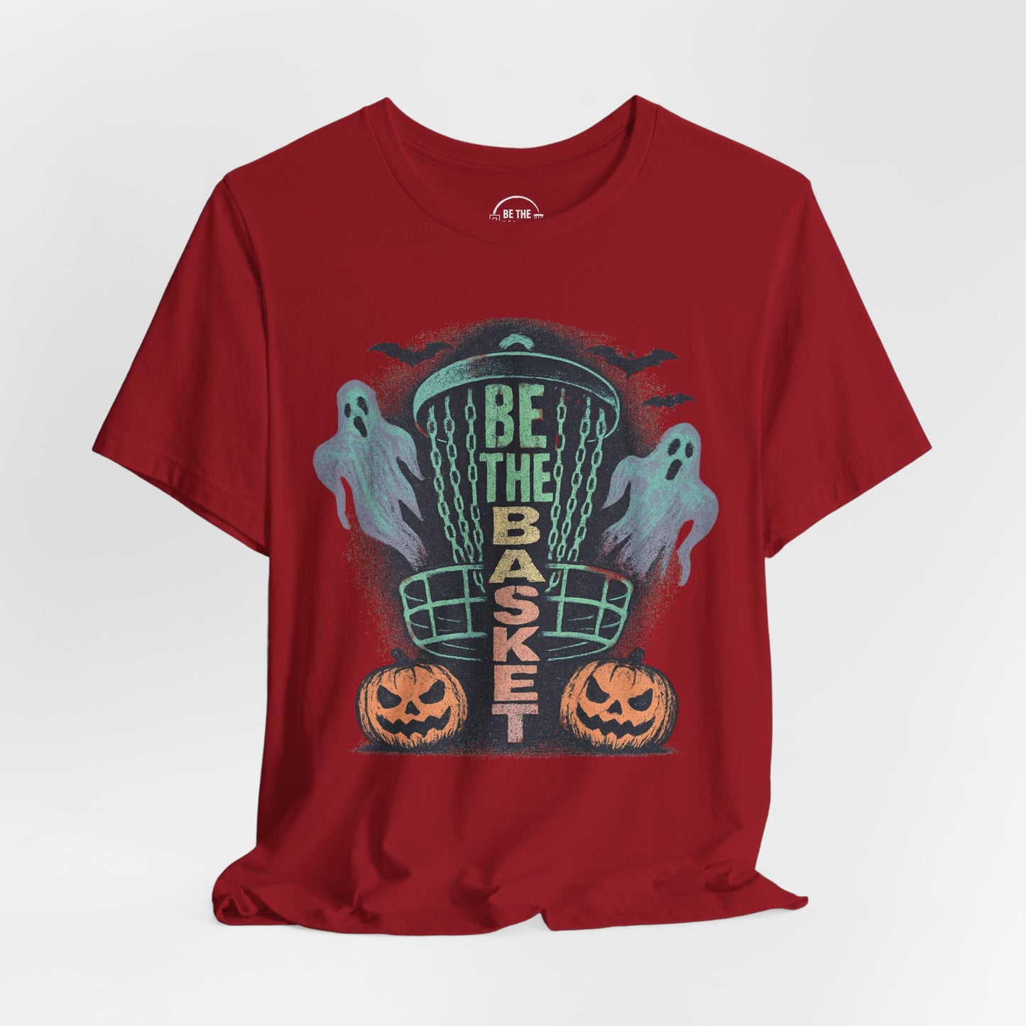 BE THE BASKET Disc Golf Halloween Design 17, Disc Golf Unisex T-Shirt
