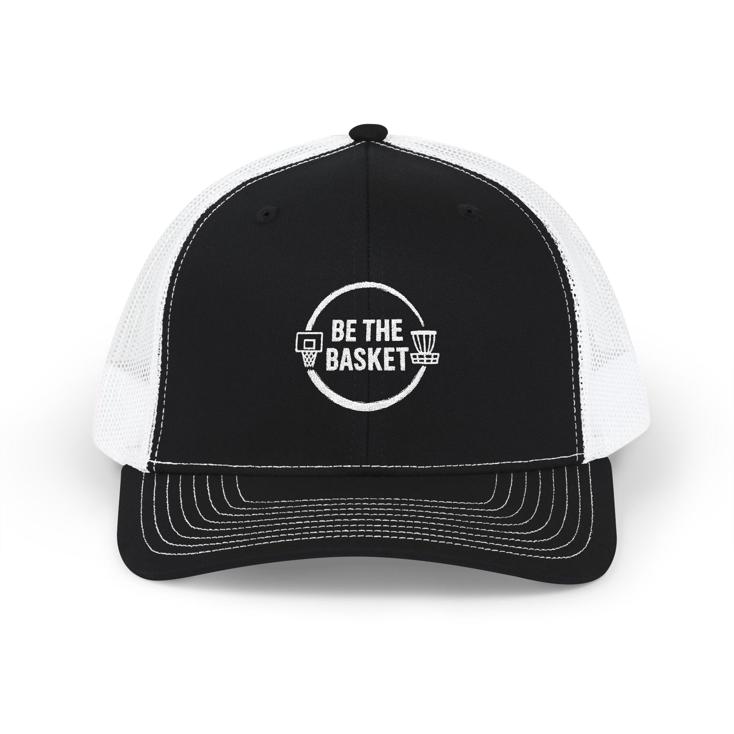 BE THE BASKET Logo Embroidered Trucker Cap