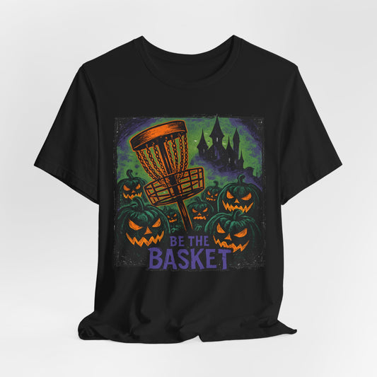 BE THE BASKET Disc Golf Halloween 3, Disc Golf Unisex T-Shirt