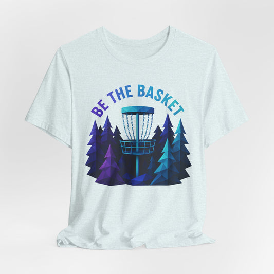 BE THE BASKET Disc Golf Basket Abstract 9, Unisex T-Shirt