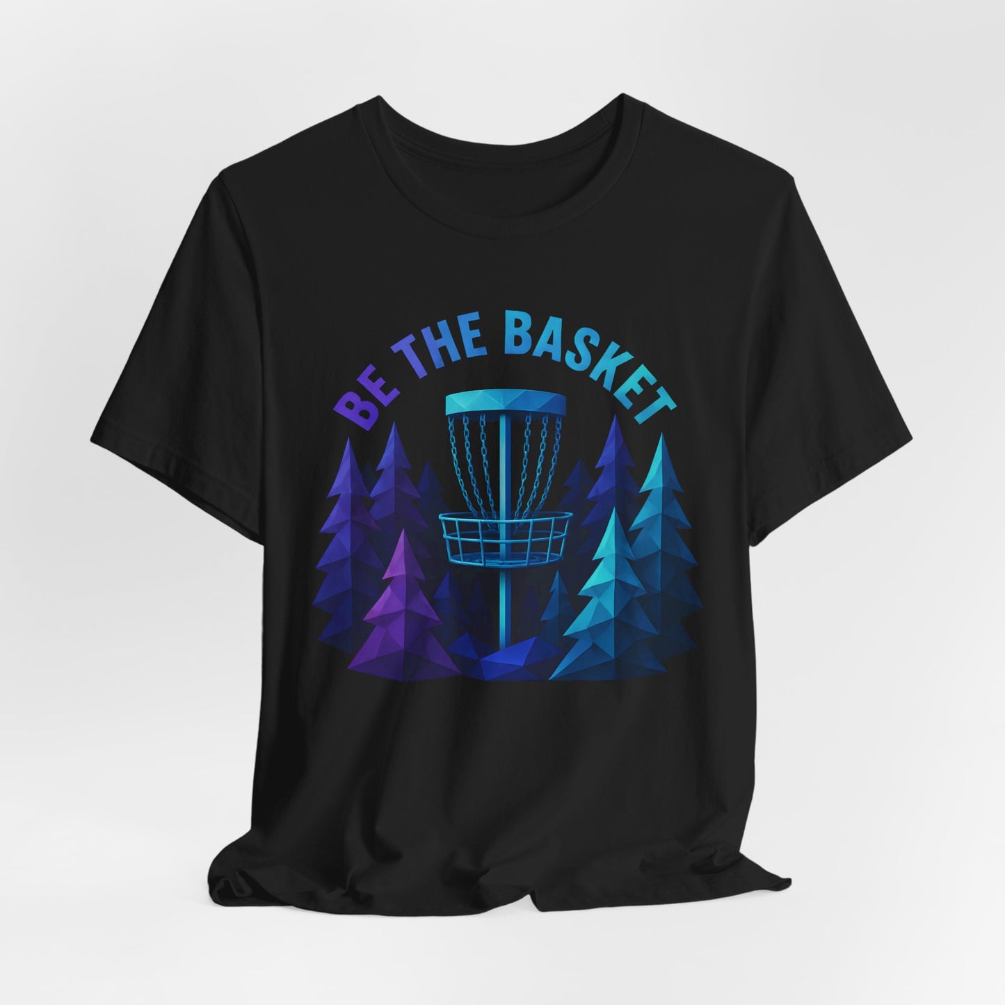 BE THE BASKET Disc Golf Basket Abstract 9, Unisex T-Shirt