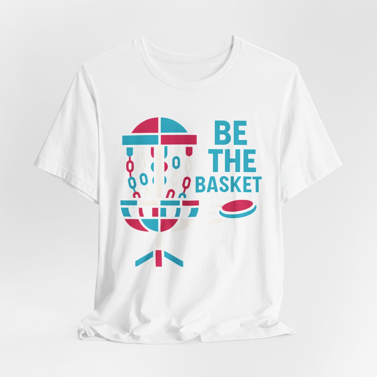 BE THE BASKET Disc Golf Basket Abstract 10, Unisex T-Shirt