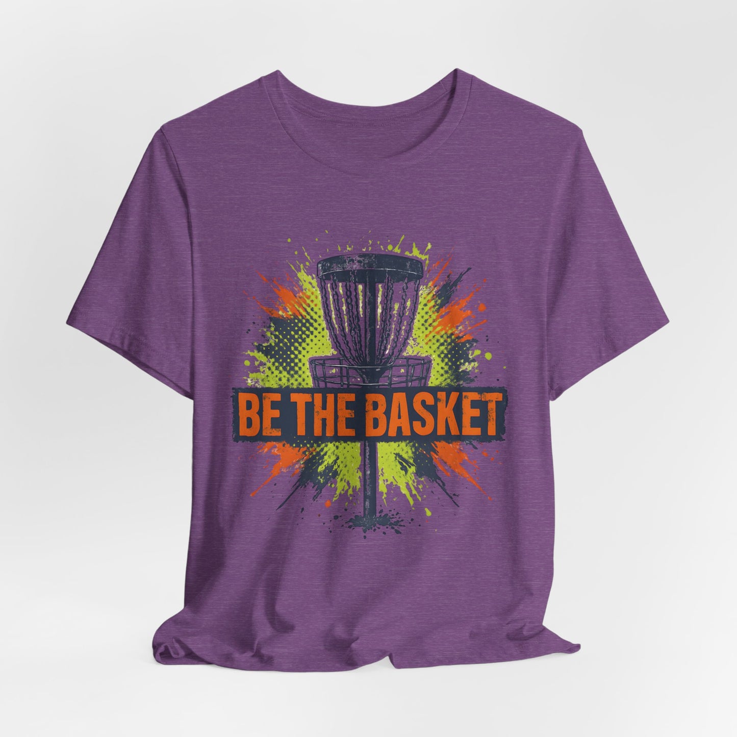 BE THE BASKET Disc Golf Basket Graffiti 7, Unisex T-Shirt
