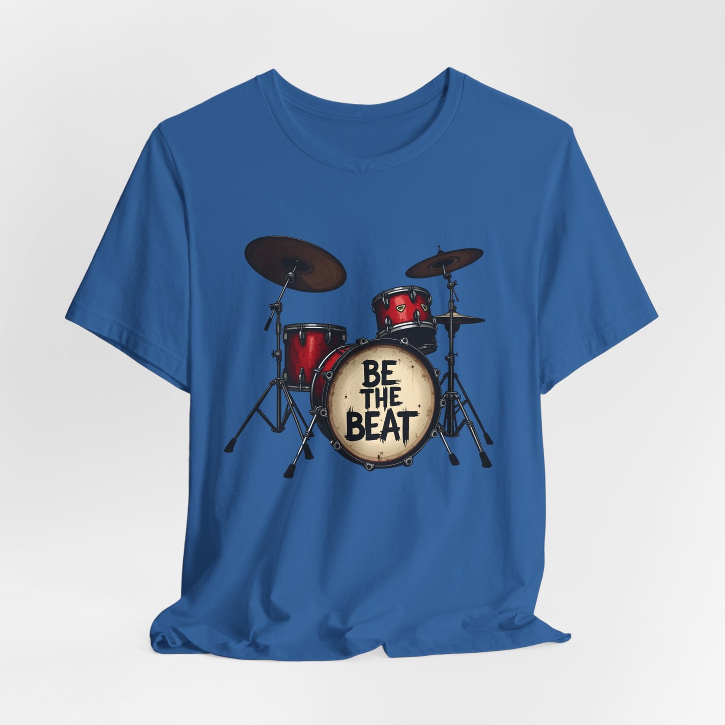 BE THE BEAT Drums Design 1 - Drummer Unisex T-Shirt