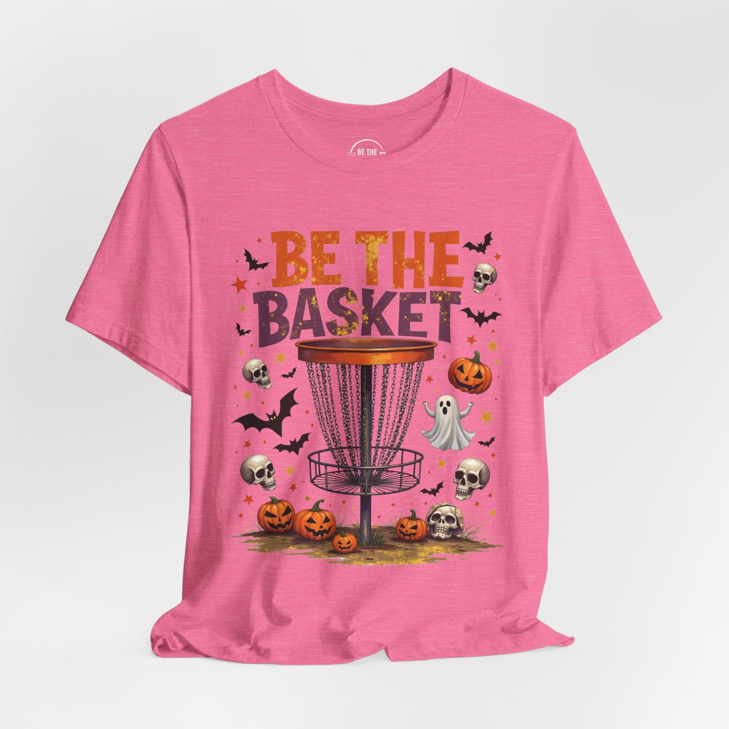 BE THE BASKET Disc Golf Halloween Design 13, Disc Golf Unisex T-Shirt