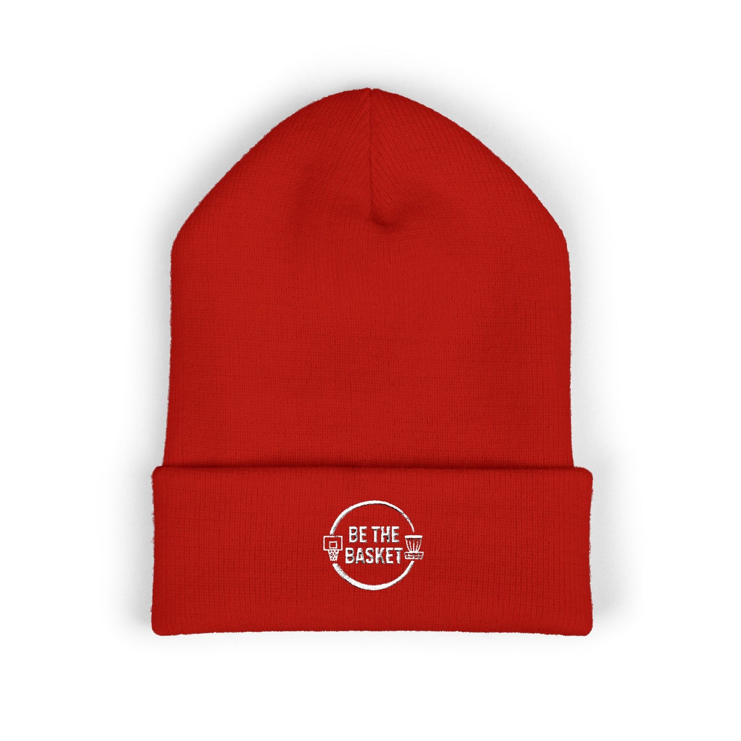 BE THE BASKET Logo Embroidered Beanie 2
