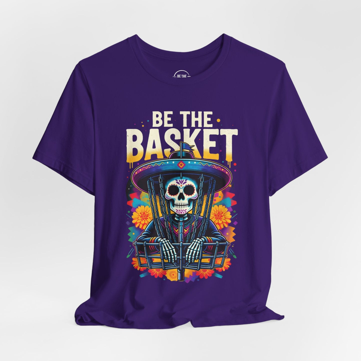 BE THE BASKET Cino De Disc Golf 2 - Unisex Disc Golf T-Shirt