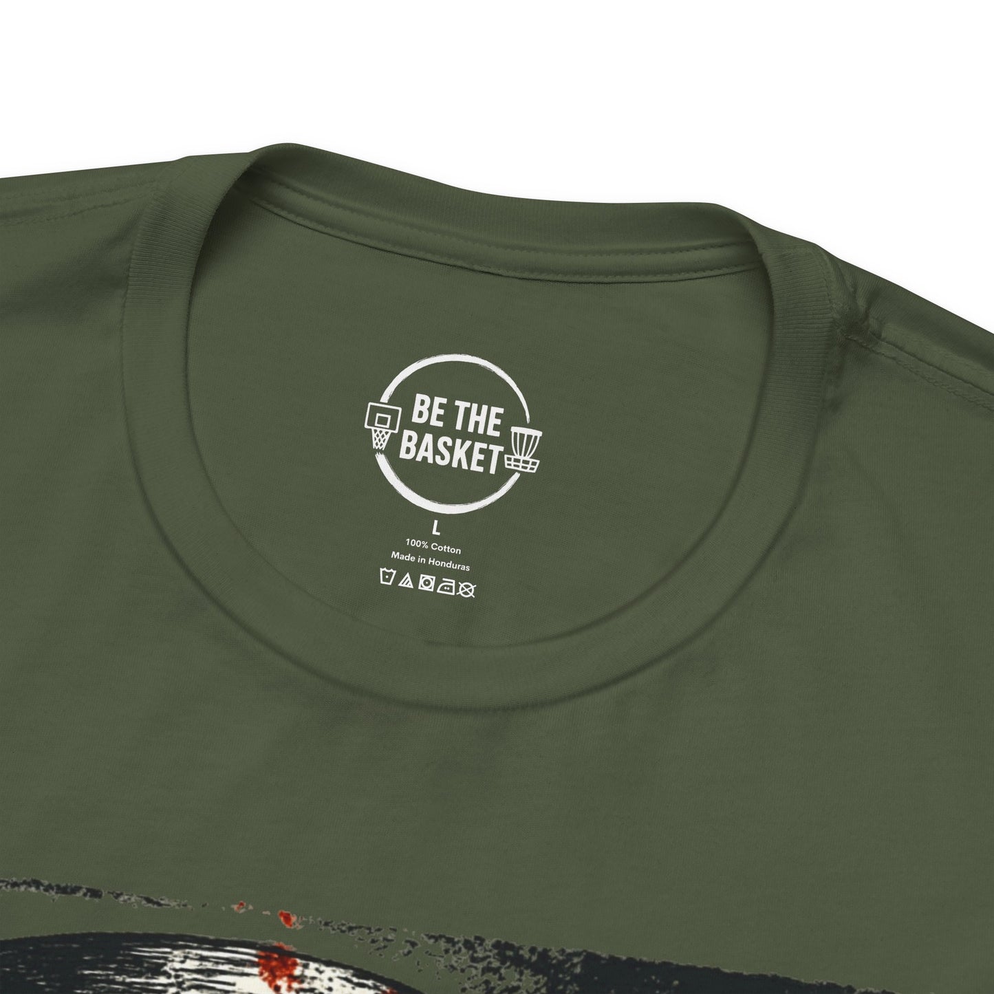 BE THE BASKET Disc Golf Halloween Design 6, Disc Golf Unisex T-Shirt