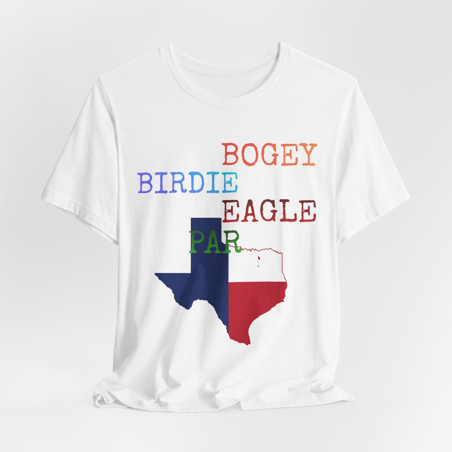 Bogey Birdie Eagle Par Ball Golf T-Shirt, Unisex Ball Golf Shirt
