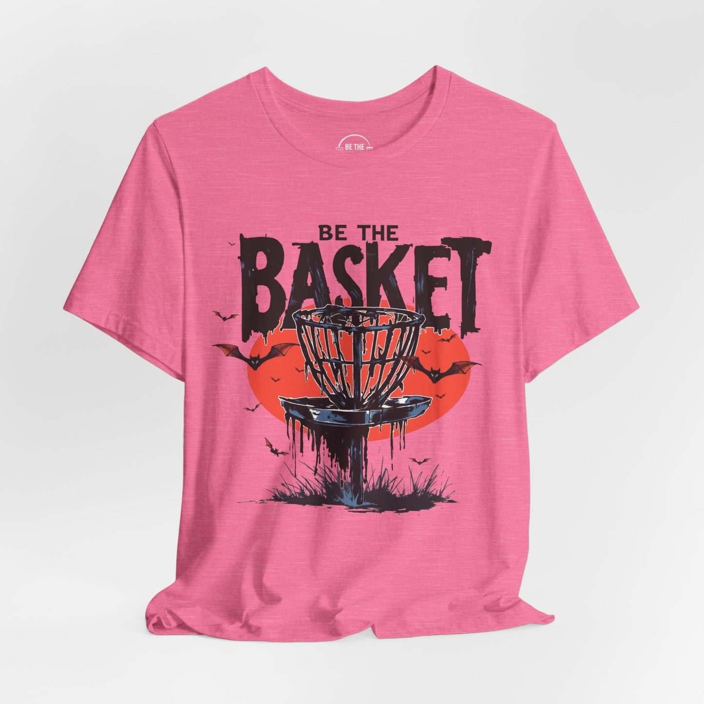 BE THE BASKET Disc Golf Halloween Design 16, Disc Golf Unisex T-Shirt