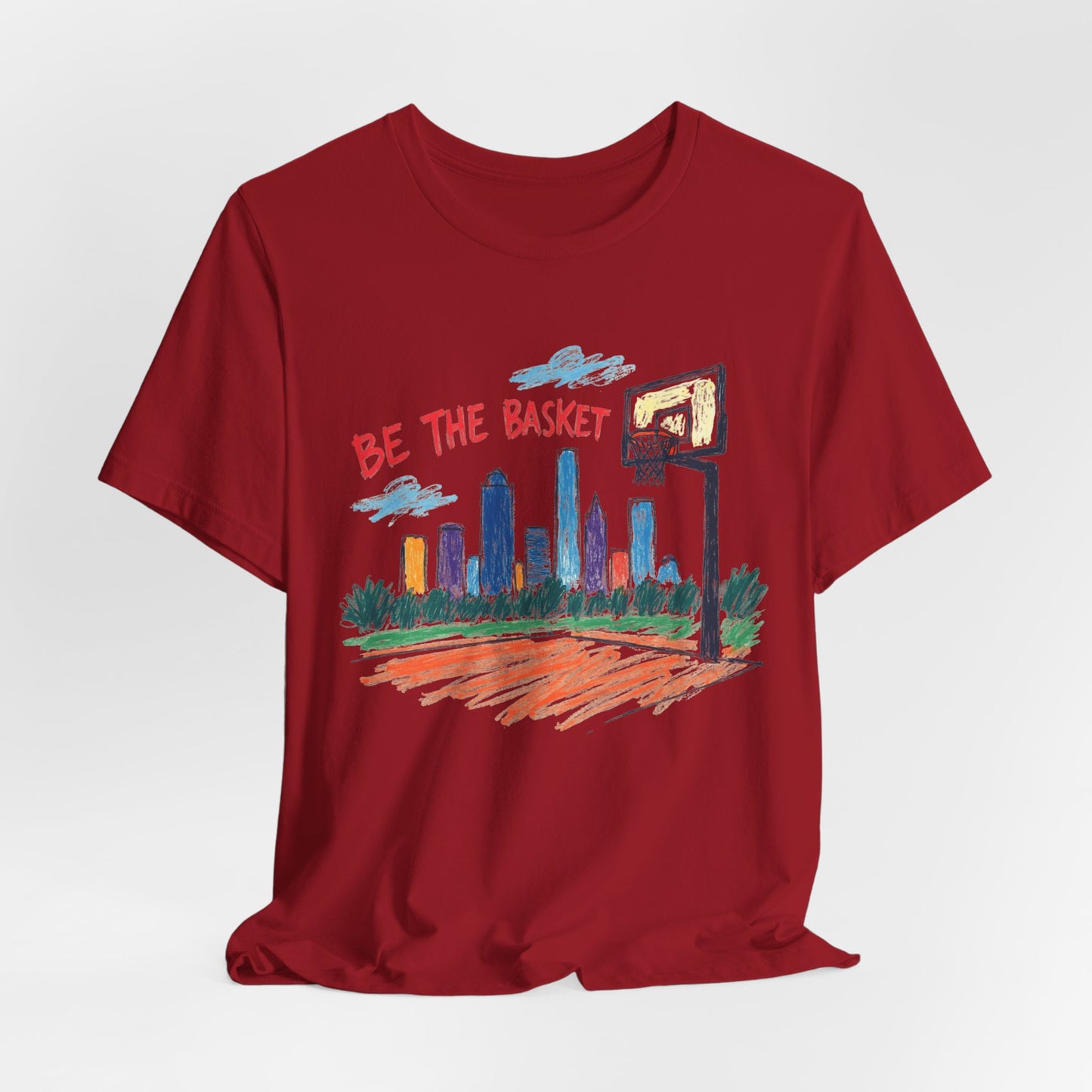 BE THE BASKET Basketball Children Charity 2, Basketball Unisex T-Shirt