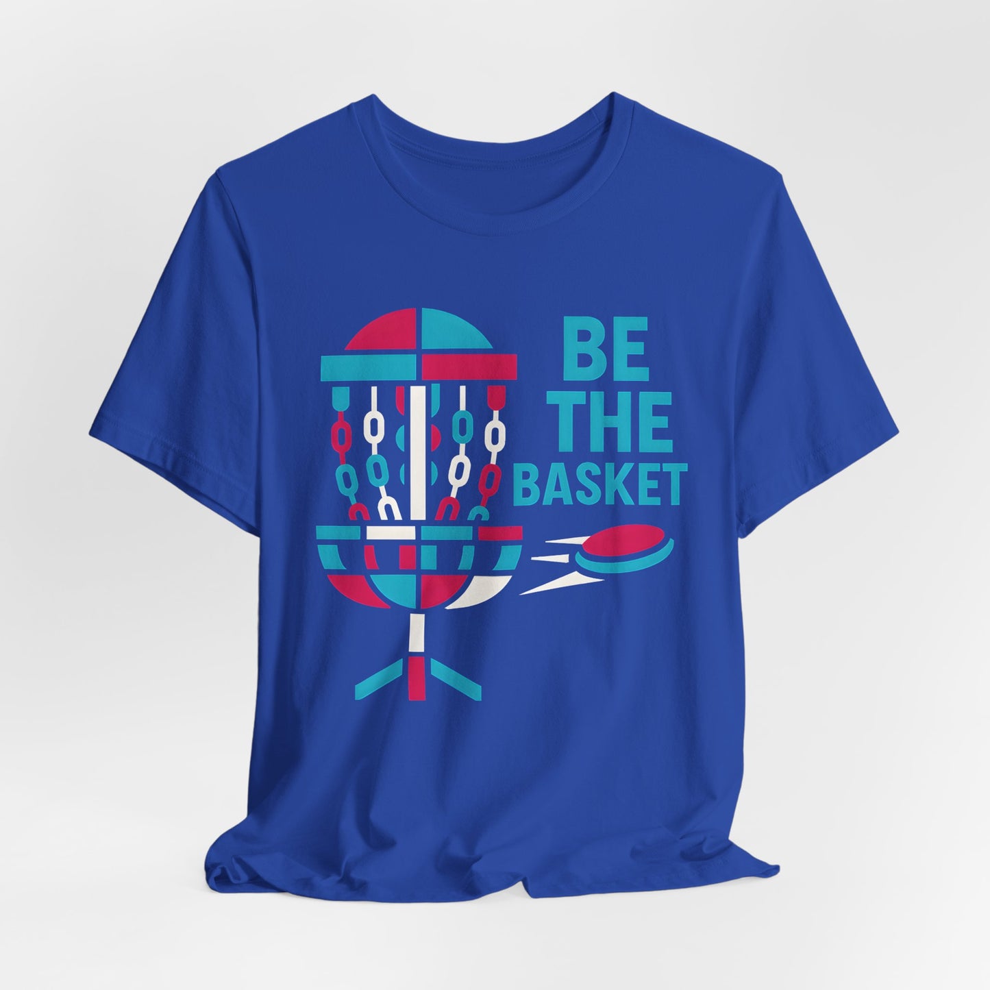 BE THE BASKET Disc Golf Basket Abstract 10, Unisex T-Shirt