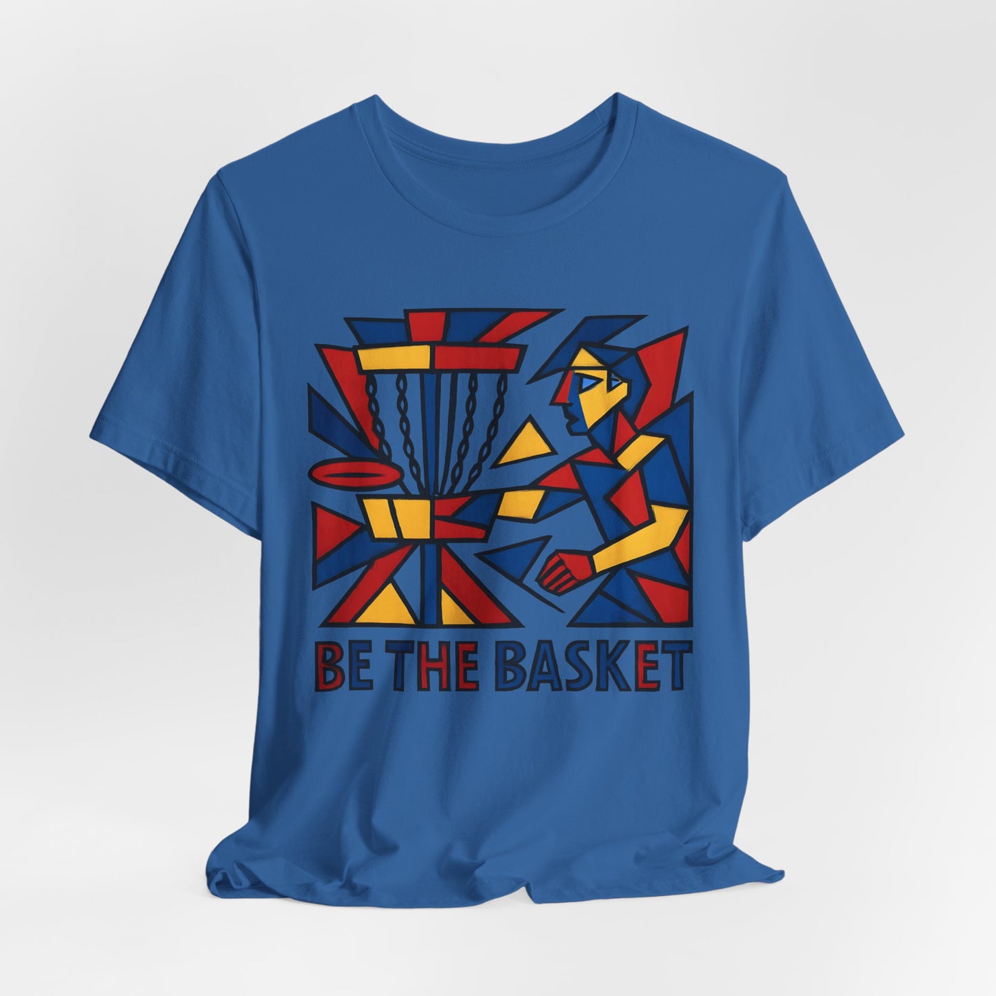 BE THE BASKET Disc Golf Picasso 4, Unisex T-Shirt, Disc Golf Shirt