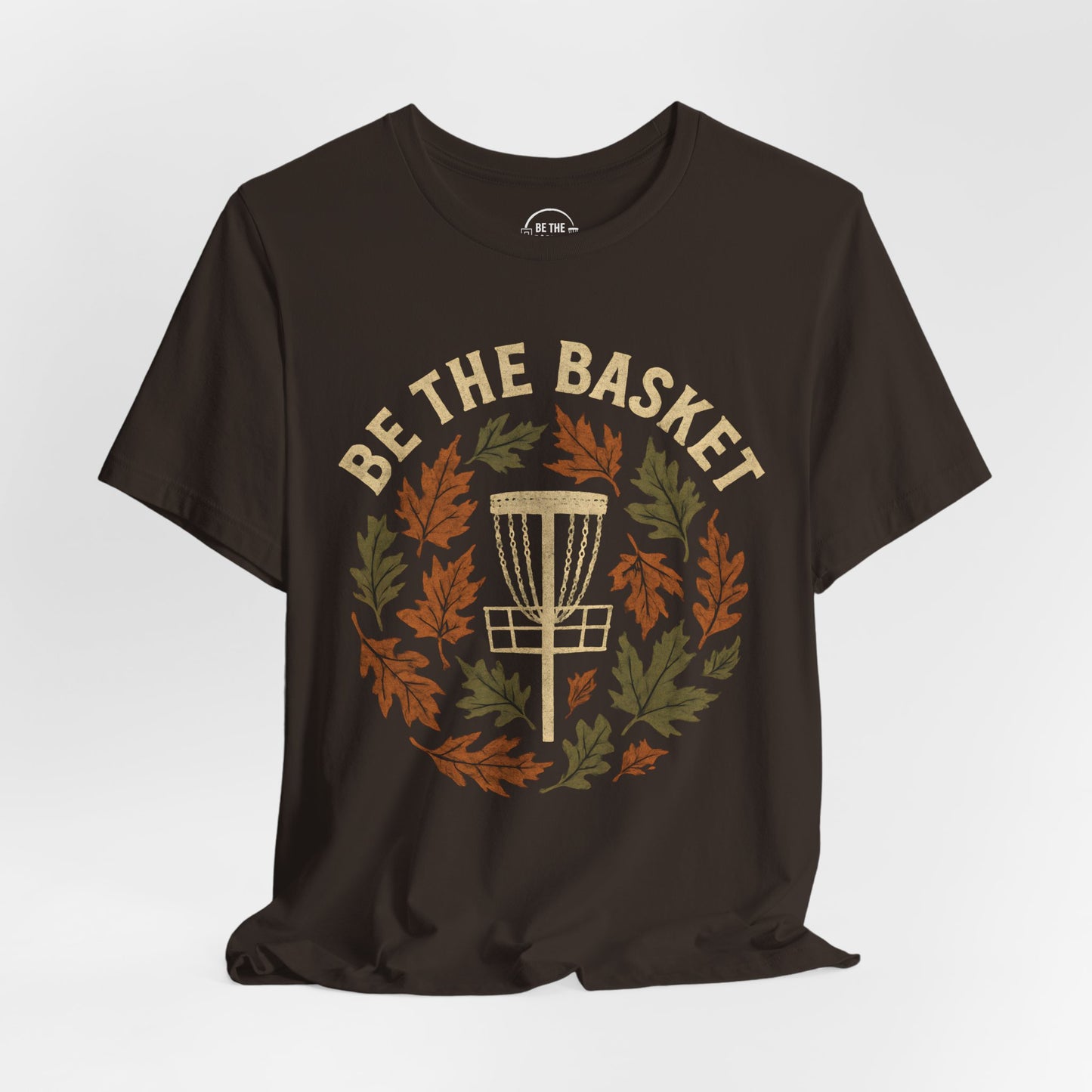 BE THE BASKET Disc Golf Fall Design 5, Disc Golf Unisex T-Shirt