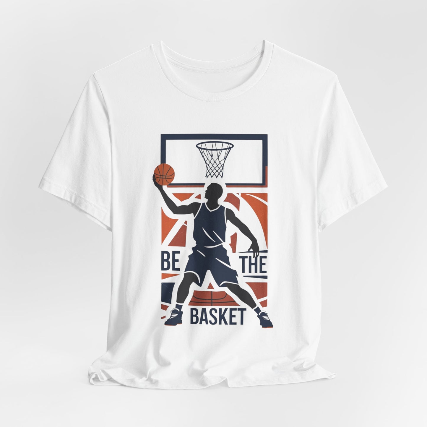 BE THE BASKET Basketball Abstract Player 1, Unisex T-Shirt