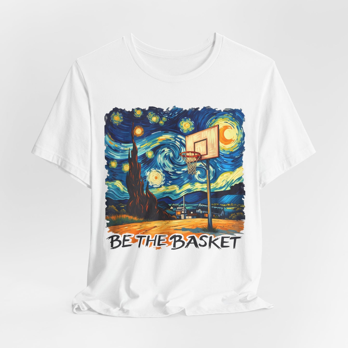 BE THE BASKET Basketball VG4 - Unisex Basketball T-Shirt