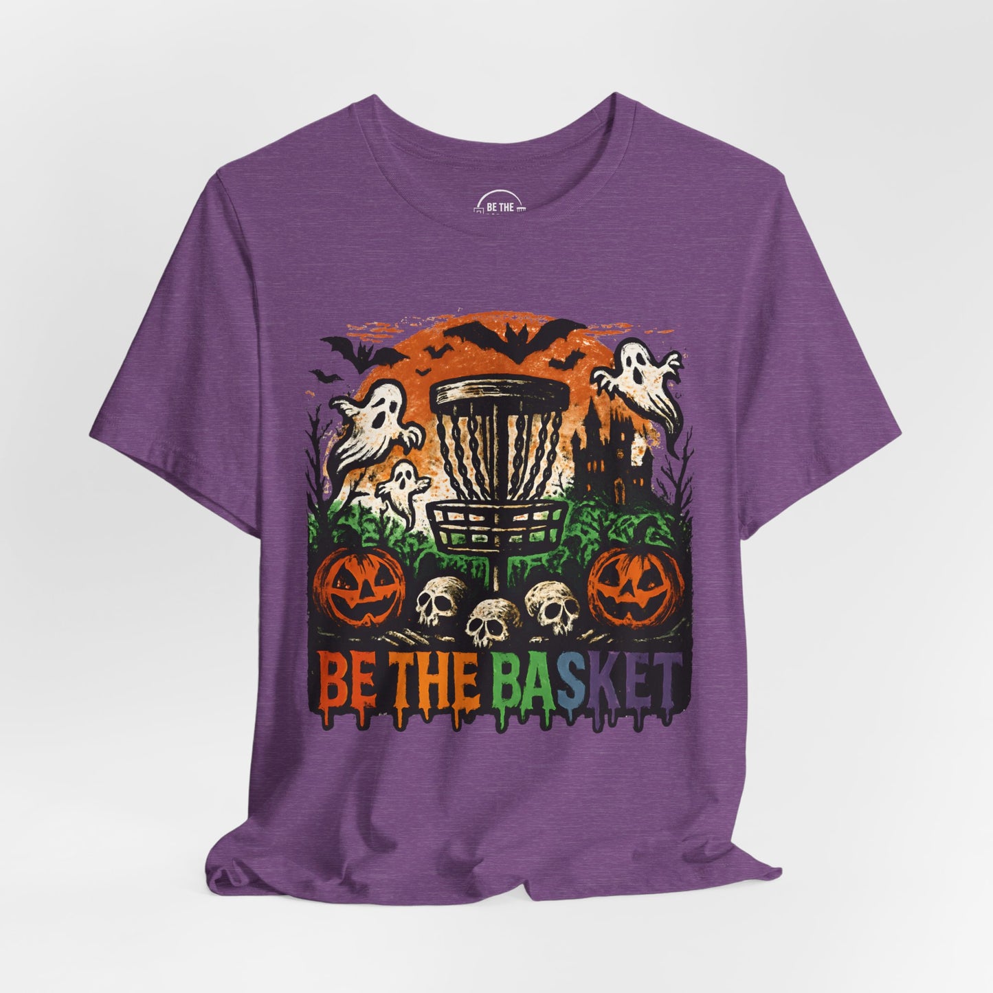 BE THE BASKET Disc Golf Halloween Design 20, Disc Golf Unisex T-Shirt