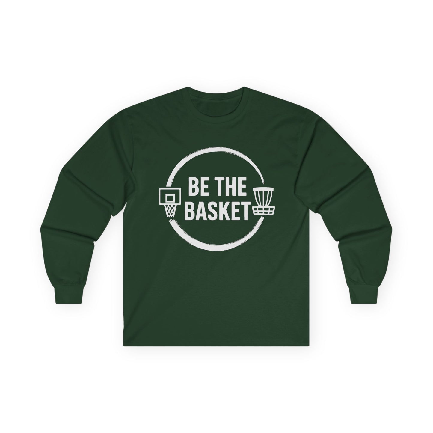 BE THE BASKET Logo Long Sleeve Tee