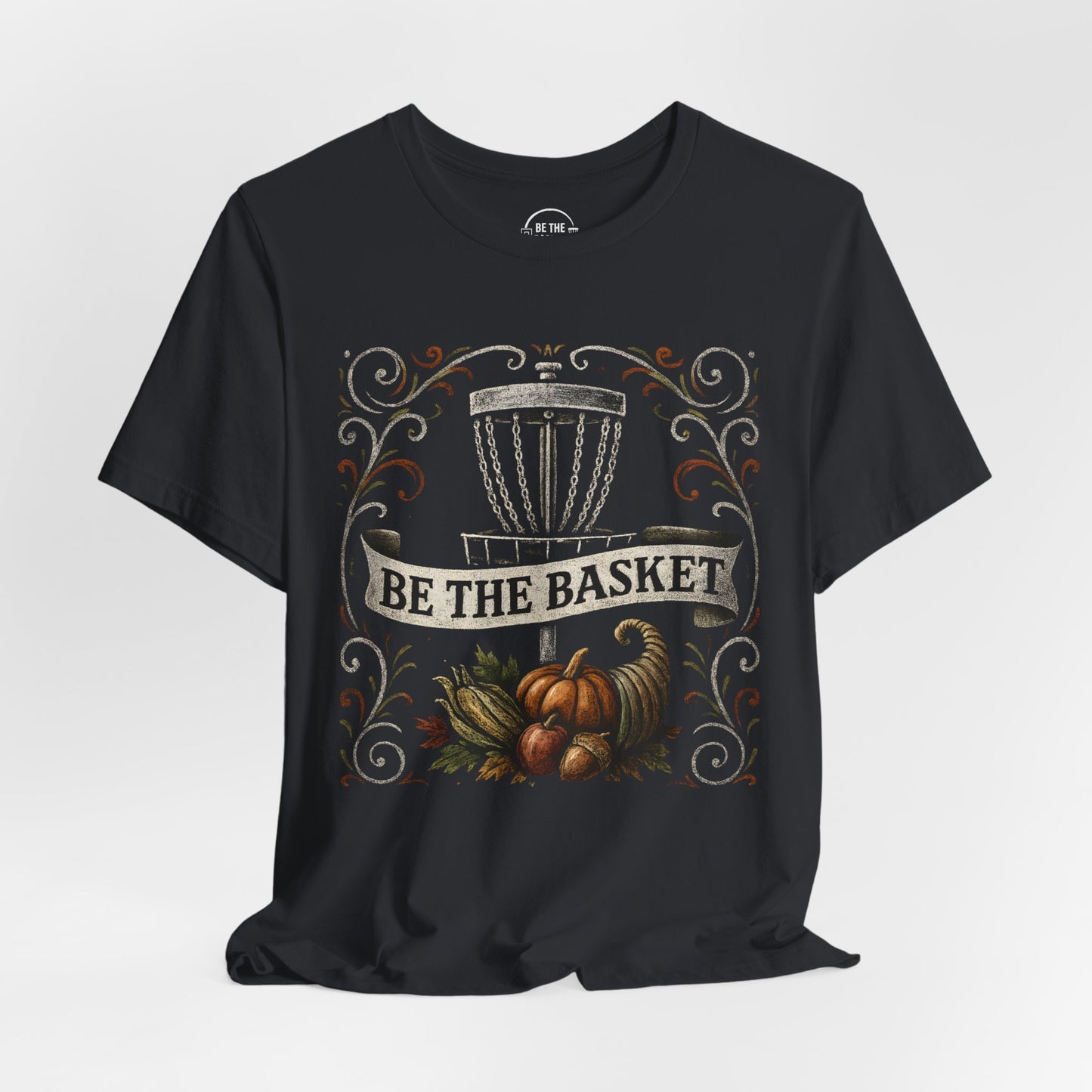 BE THE BASKET Disc Golf Thanksgiving 4, Disc Golf Unisex T-Shirt