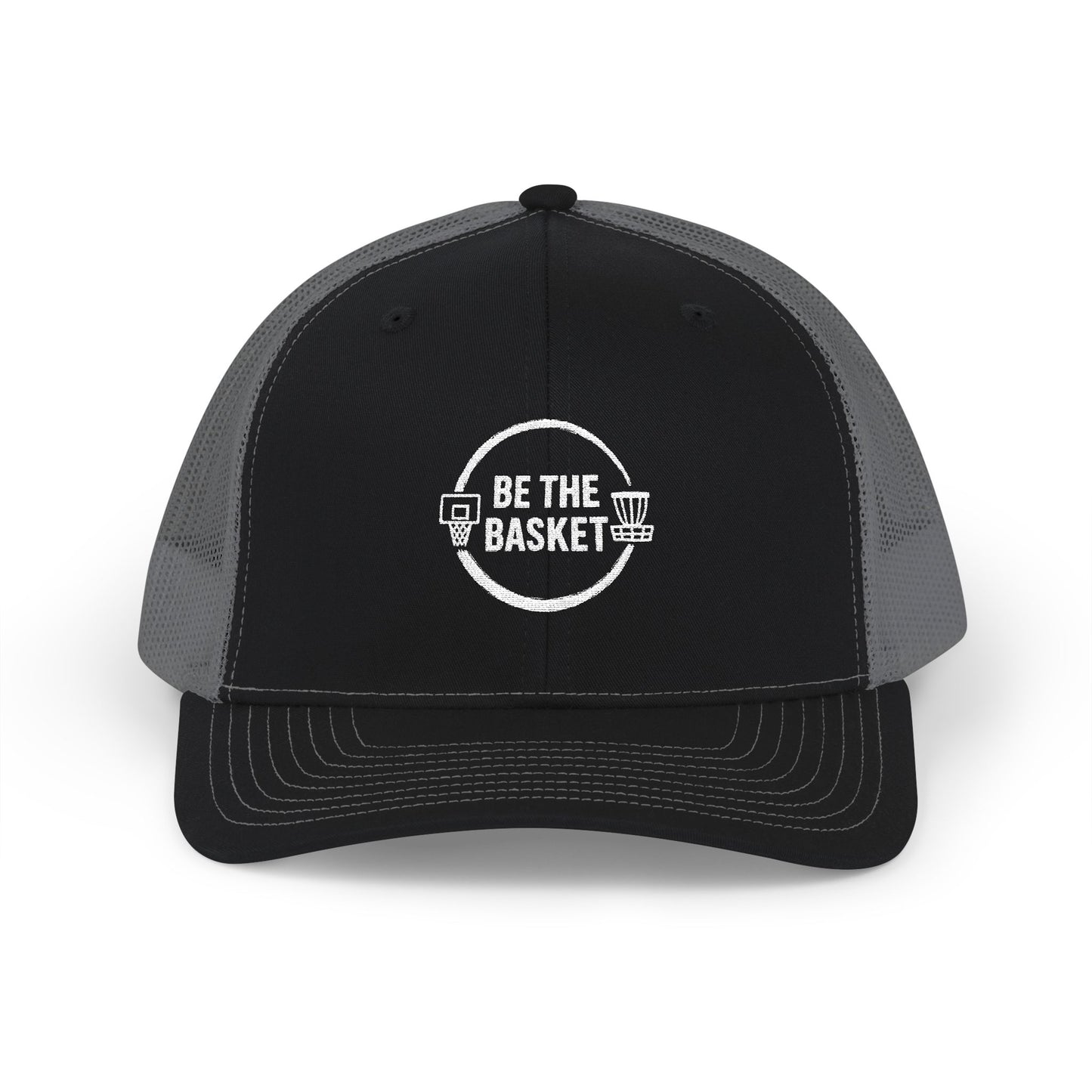 BE THE BASKET Logo Embroidered Trucker Cap